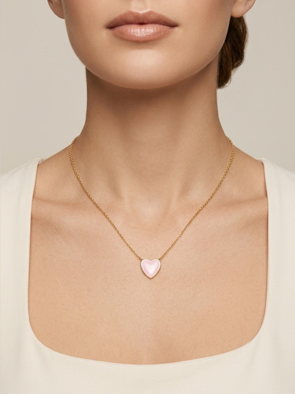 97. Rachel Zoe Sterling silver 14kt gold plated heart necklace